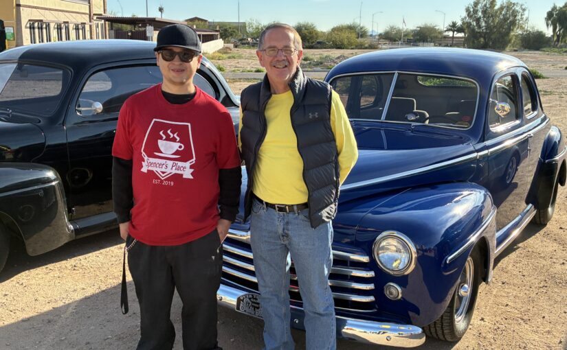 George picked his favorite car!